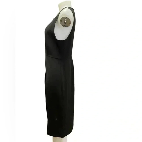 Marciano Black Sleeveless Midi Dress  Size Large - Picture 6 of 12